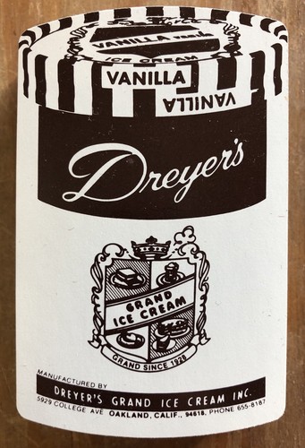UPC 041548001036 product image for Vintage Dreyer's Vanilla Ice Cream Playing Cards Excellent | upcitemdb.com