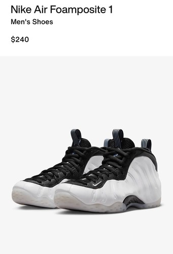 Size 5.5 - Nike Air Foamposite One PE White 2022 | eBay