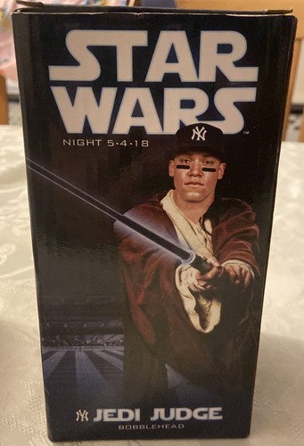 Aaron Judge Star Wars NY Yankees bobblehead figurine 2018