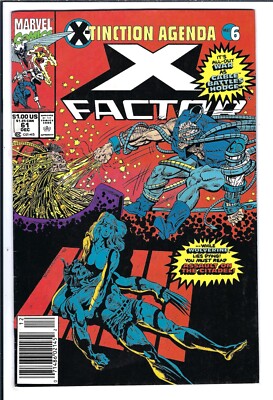 X-FACTOR #61 FN/VF 1990 NEWSSTAND :)