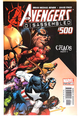 AVENGERS #500 DISASSEMBLED CVR A 2004 #85 DAVID FINCH MARVEL COMICS VF/NM