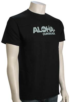 

Футболка Quiksilver HI Standard Issue — черная — новинка, Черный