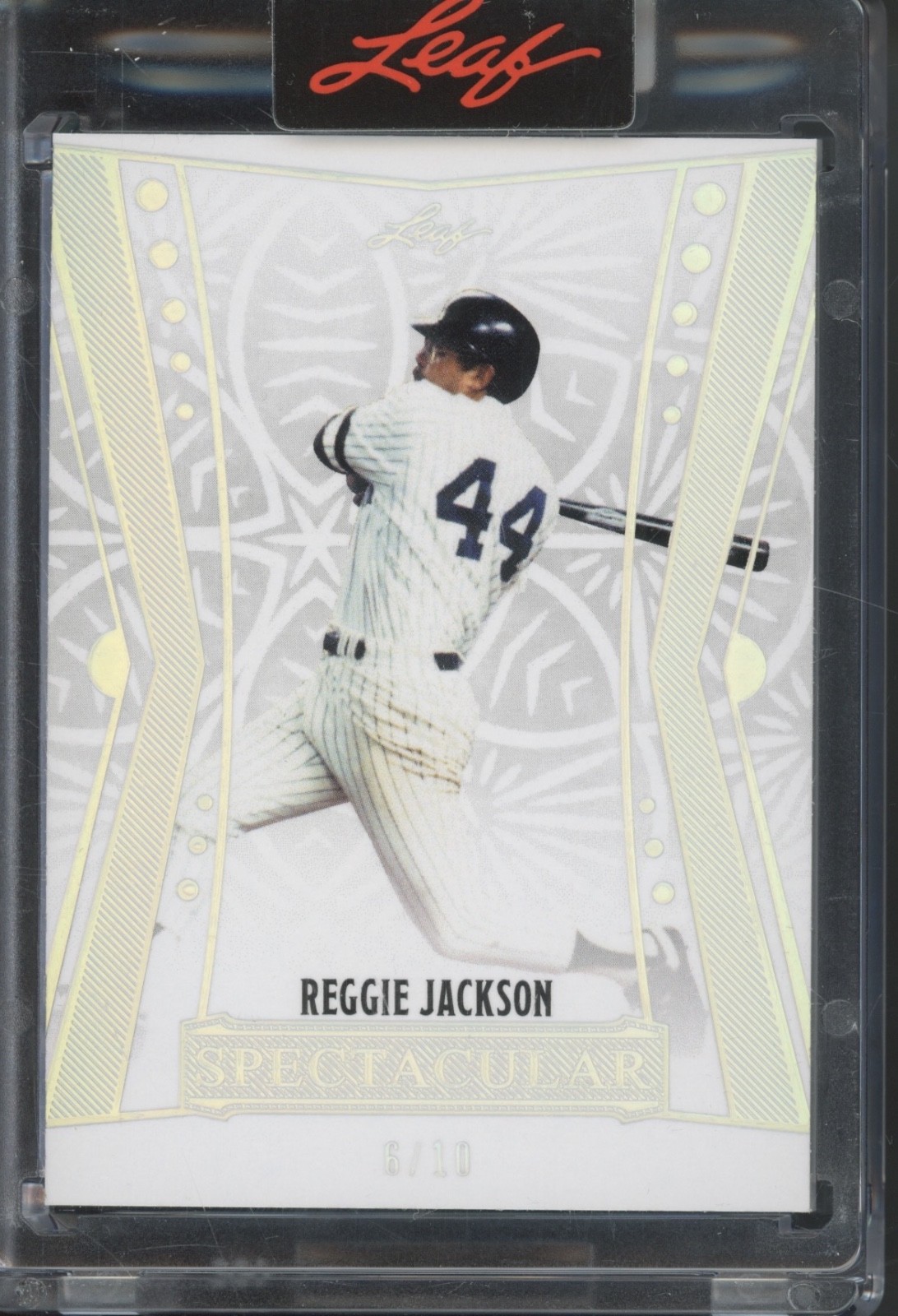 2025 Leaf Spectacular Baseball Silver #73 Reggie Jackson 6/10