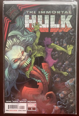 King in Black: The Immortal Hulk #1 Marvel (2021) One-shot Knull Cover Venom