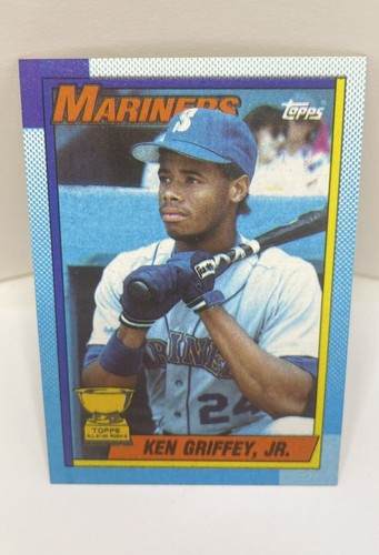 Ken Griffy jr カード 1990 UPPER DECK #156 KEN GRIFFEY JR TRIPLE ERROR VERSION PSA