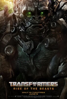 TRANSFORMERS Rise of the Beasts (2013) Original Movie Poster ROLLED DS 27x40 