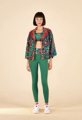 Pre-owned Adidas Originals Farm Rio Adidas Bold Track Jacket Size L In Multicolor