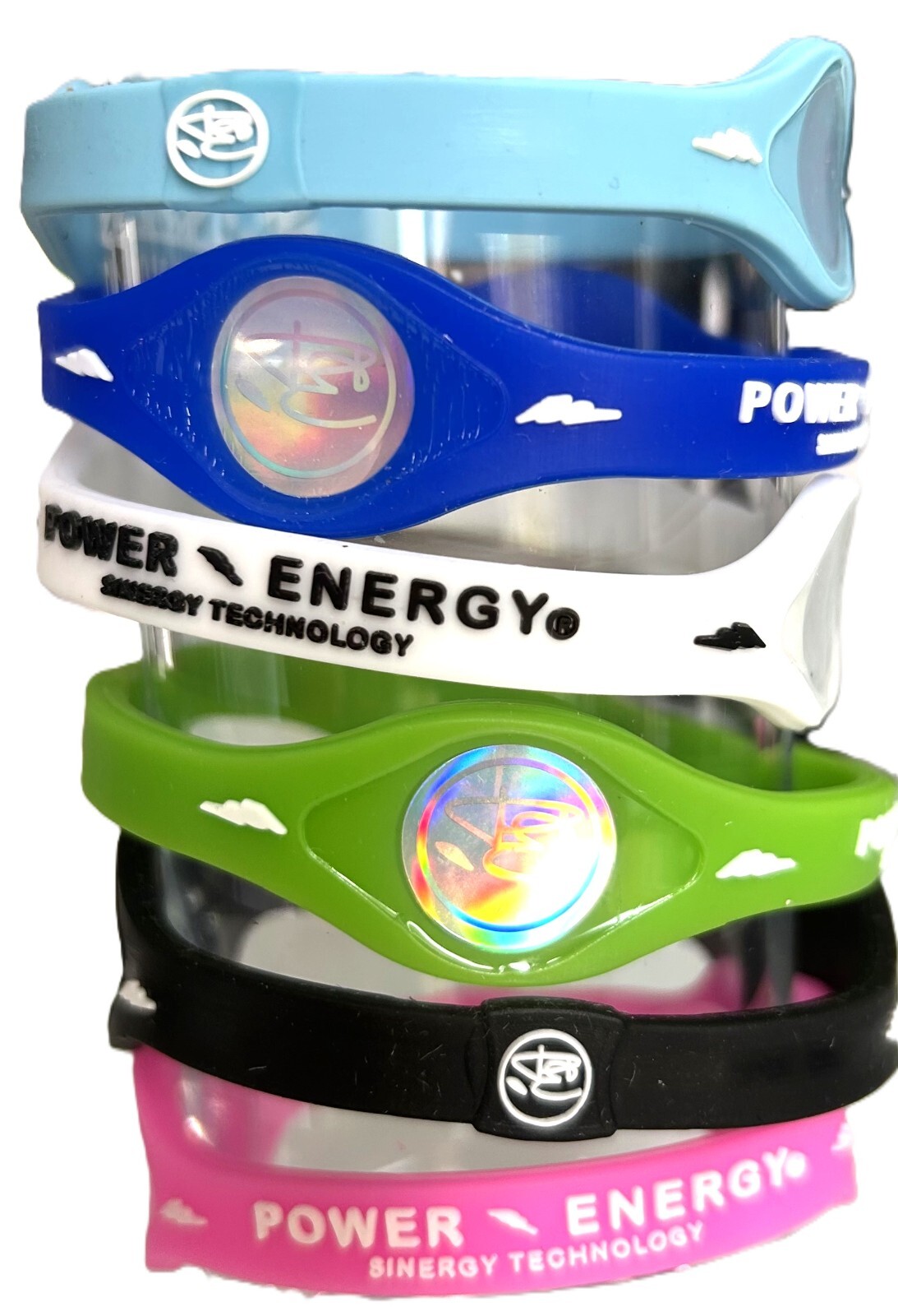 V着用　【A BIT MOR】Hologram Bracelet Today I Will Not Worry Bracelet