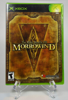 Elder Scrolls III: Morrowind - Xbox, 2002 - Black Label Factory Sealed READ DESC