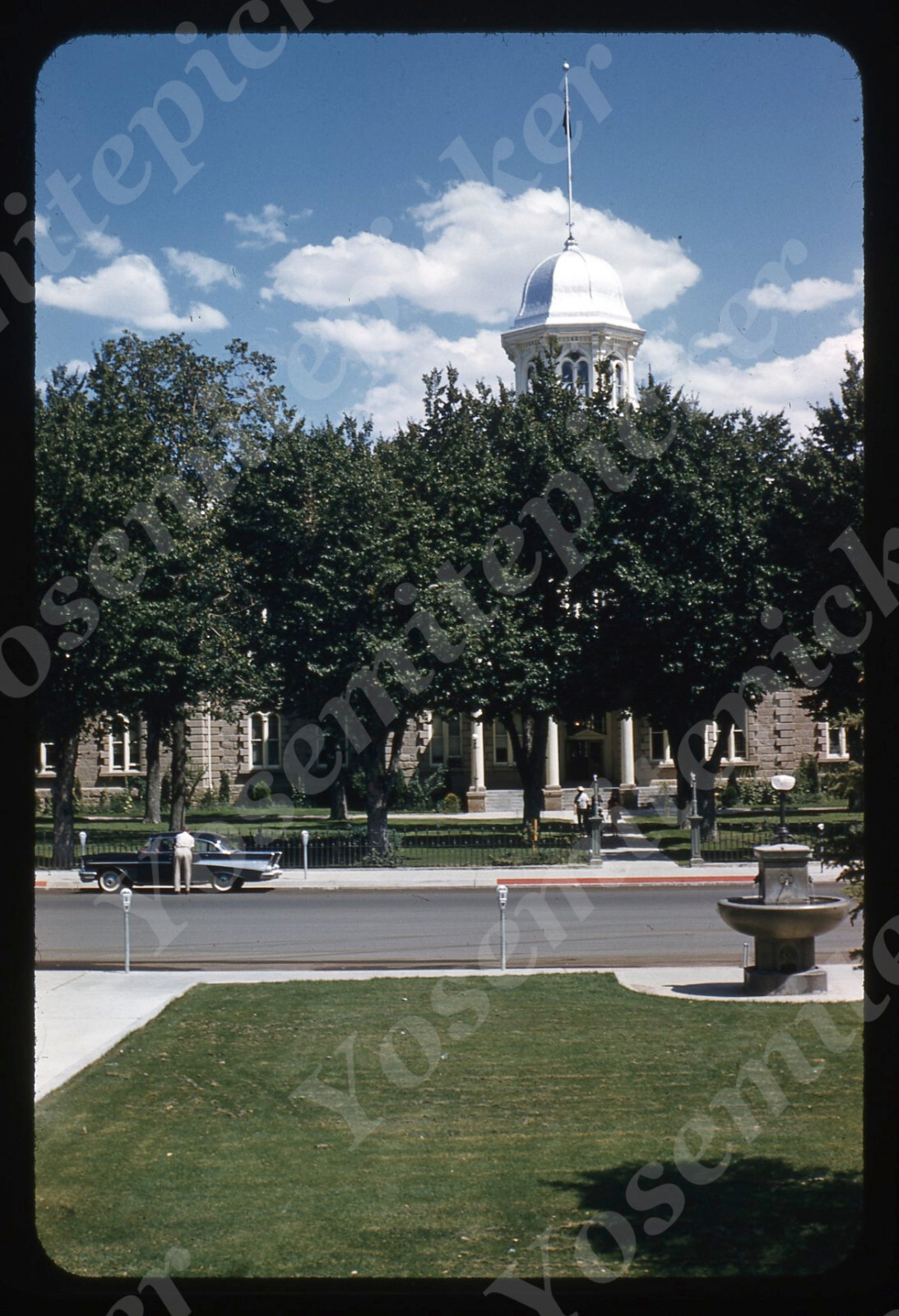SL95 Original Slide 1950's Red Kodachrome Nevada State