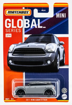 2021 Matchbox Global Series #2 BMW Mini Countryman MOONWALK GREY | FSC