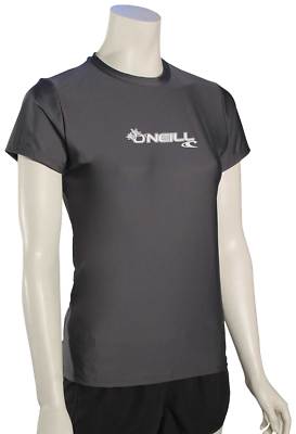 

Женская рубашка для серфинга ONeill Basic Skins SS — графитовый/белый — новинка, Grey