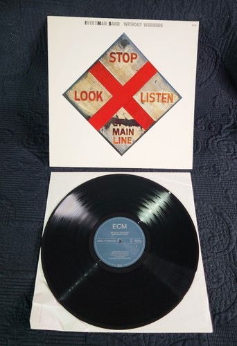 Everyman Band - Without Warning　Germany Everyman Band – Without Warning (EX) ECM 1290 Vinyl Record