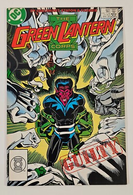 Green Lantern Corps GUILTY #222 March 1988