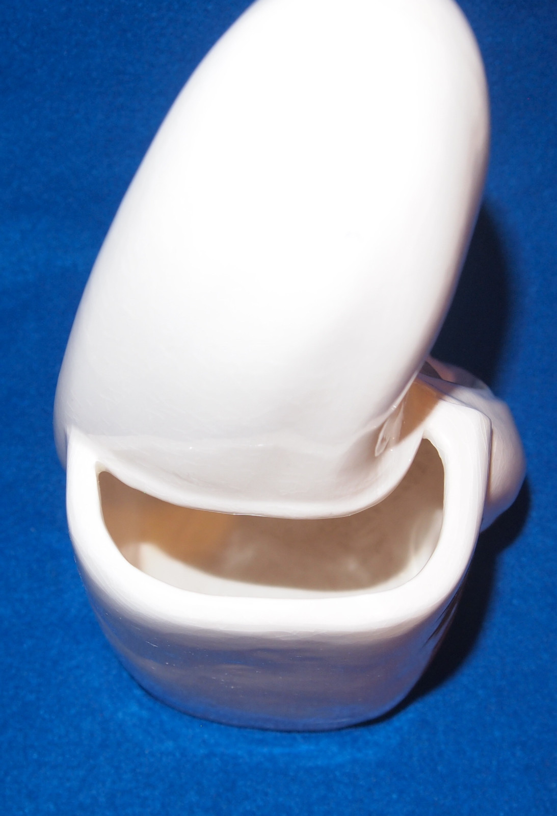 Vintage Madonna Head Vase Gold Painted