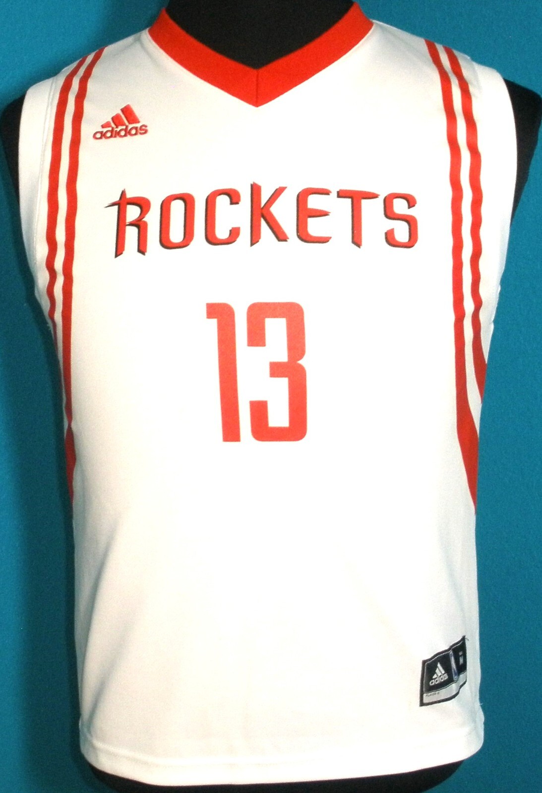 美品 Adidas NBA ROCKETS 13 HARDEN ユニフォーム S Youth Medium Adidas NBA Houston Rockets #13 James Harden