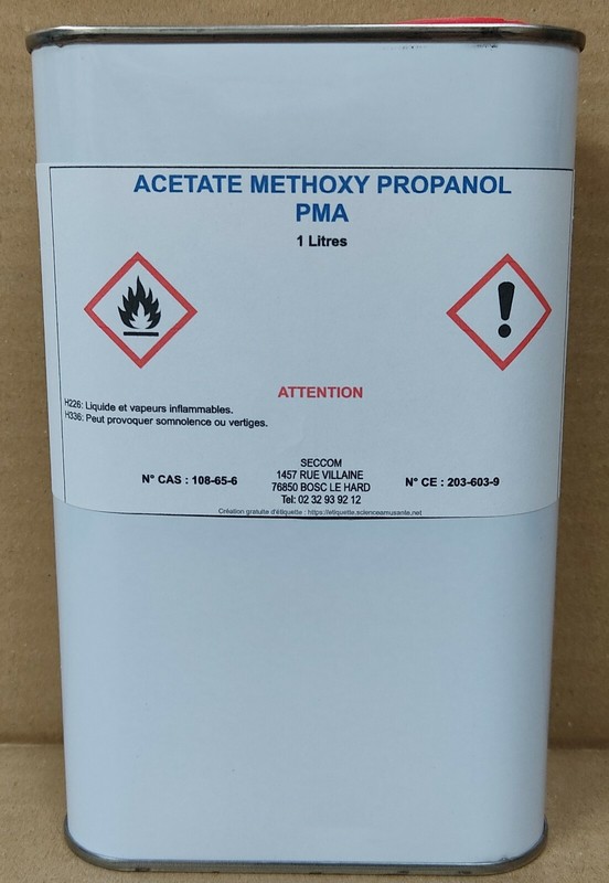 Acetate De Methoxy Propanol , Pma 1l