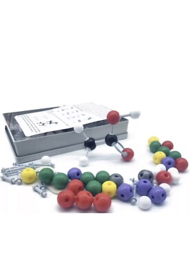 Organic Chemistry Model Kit 240 Pieces Molecular Model Scalpel Kit