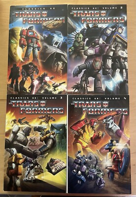 Transformers Classics UK TPB Lot Vol 1-4 (2011) IDW