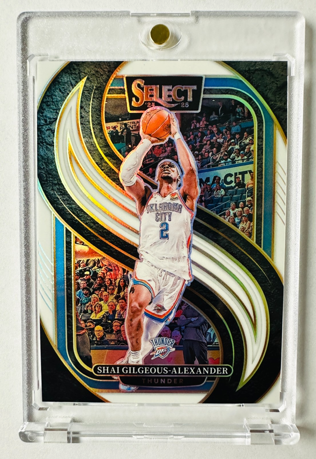 2024-25 Panini Select Shai Gilgeous-Alexander WHITE Prizm