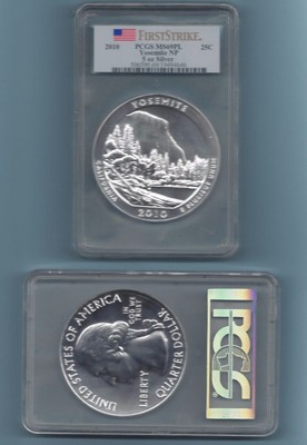 2010 - Complete Set of PCGS 5 oz Silver 