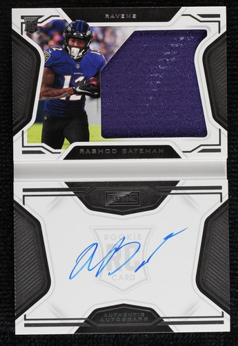 2021 Panini Playbook Rashod Bateman #214