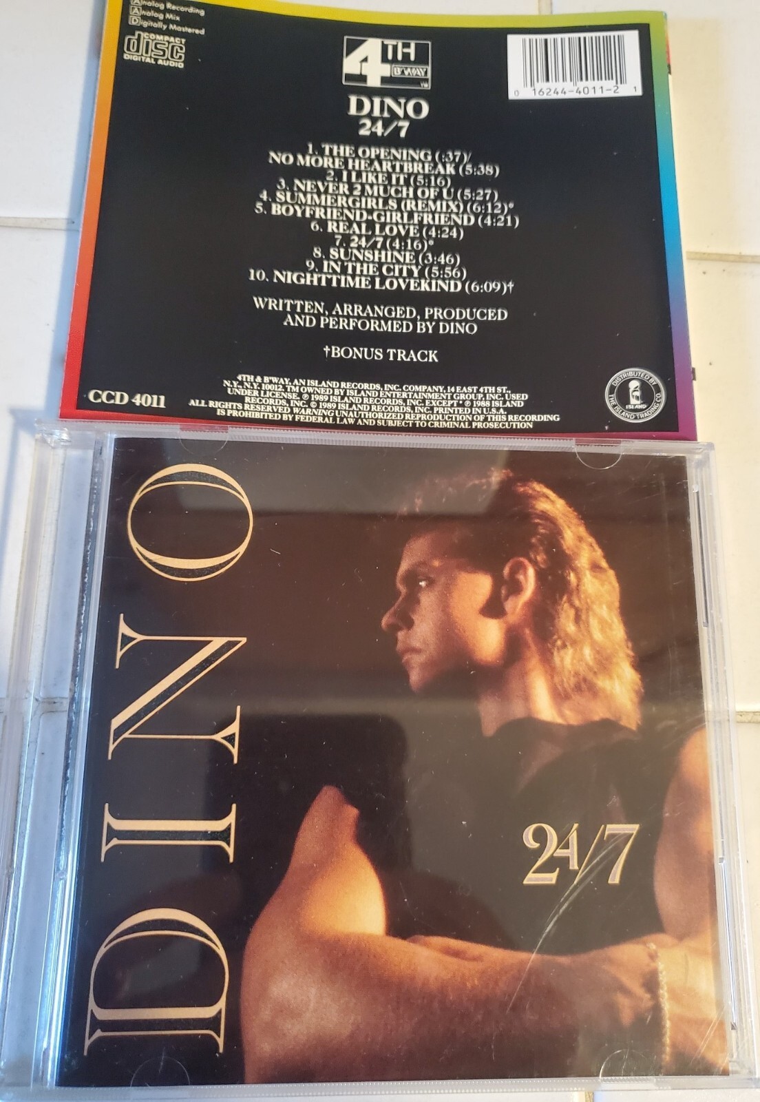 IceDyMotion(アイスディーモーション),Shake,CDアルバム DINO 24/7 DEBUT Album CD 1988 Island Dance Freestyle RARE