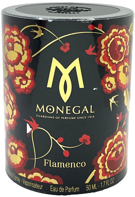 RAMON MONEGAL FLAMENCO EAU DE PARFUM SPRAY UNISEX 1.7 Oz / 50 ml BRAND NEW ITEM!