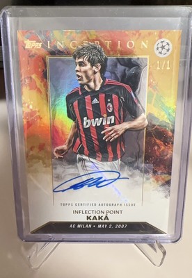 2023-24 Topps Inception UEFA Inflection Point Autograph Kaka 1/1