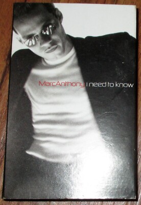 Marc Anthony  - I Need To Know CASSETTE TAPE
