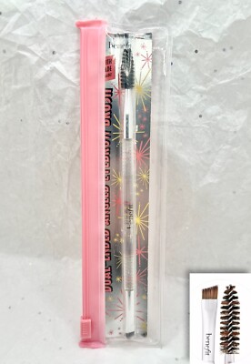 Benefit Cosmetics Dual Ended Angled Brow Brush & Spoolie