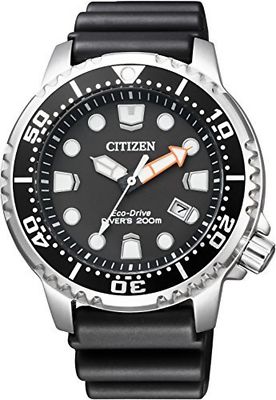 Pre-owned Promaster Citizen  Bn0156-05e [eco-drive Global Marine Series Standard Diver]