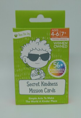 Kindness Mission Cards Ages 4-6 Open the Joy Activity