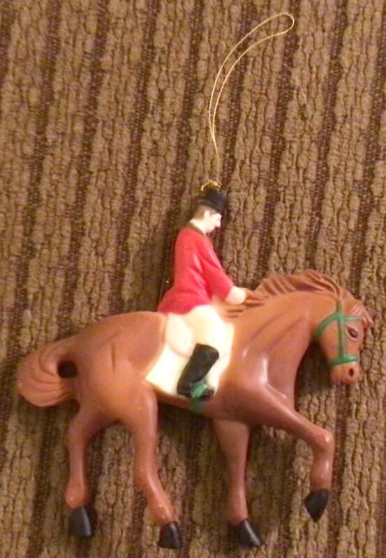 Christmas Ornament Plastic Mounted Huntsman