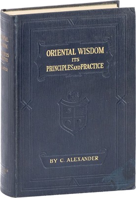 ALEXANDER, C. - Oriental Wisdom 1924 - Hypnotist Writes on Hindu Magic