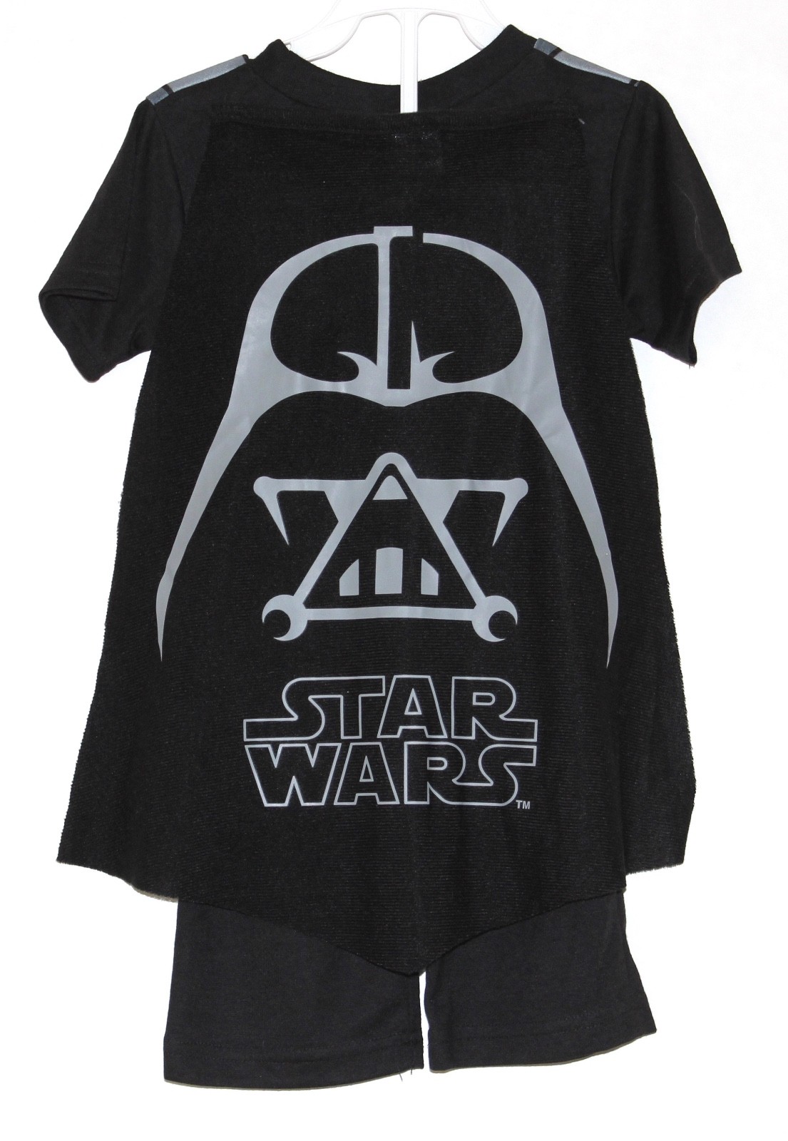 Disney Star Wars Toddler Boy 3 Piece Set: Top Pants Cape Pajama Set Halloween 2T