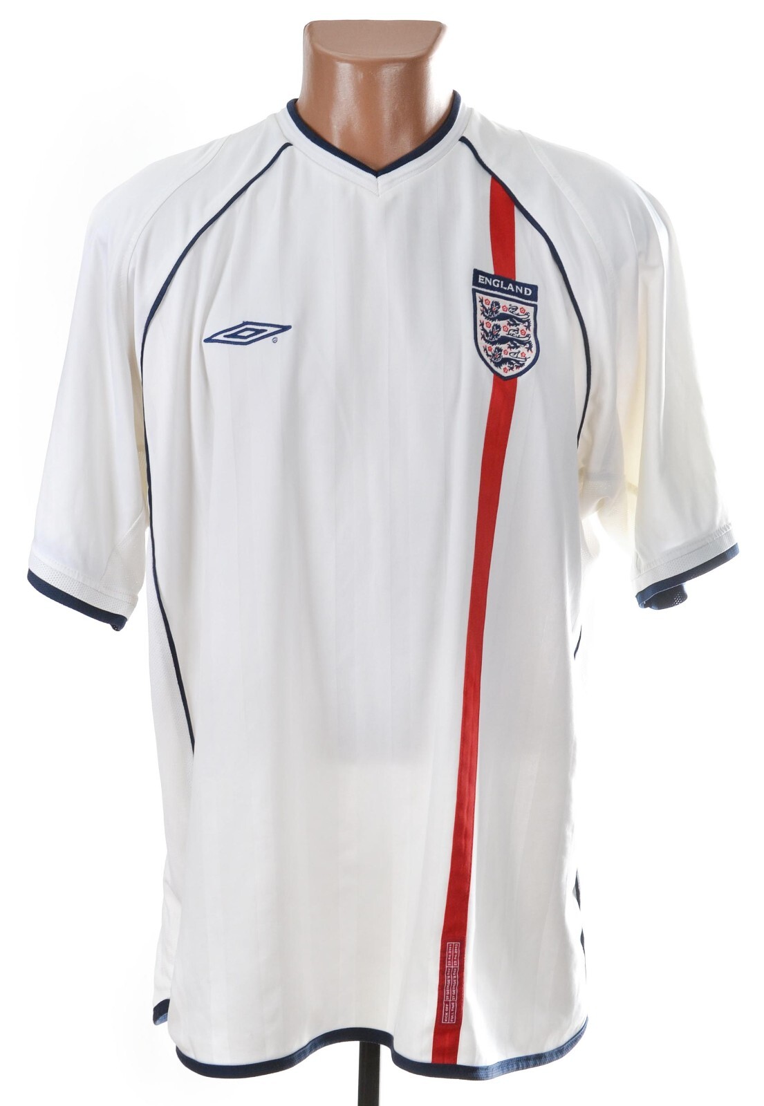 01-02 ENGLAND national team 9番　UMBRO L ENGLAND NATIONAL TEAM 2001/2003 HOME FOOTBALL SHIRT UMBRO