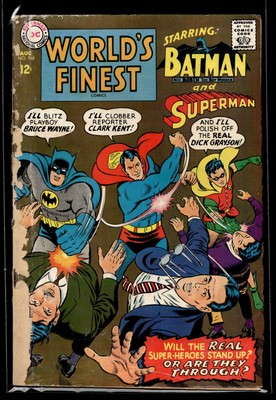 1967 World's Finest #168 DC Comic