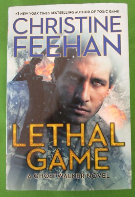 LETHAL GAME BY CHRISTINE FEEHAN - A GHOSTWALKER NOVEL -HCDJ;1ST ED, 1ST PR, 2020