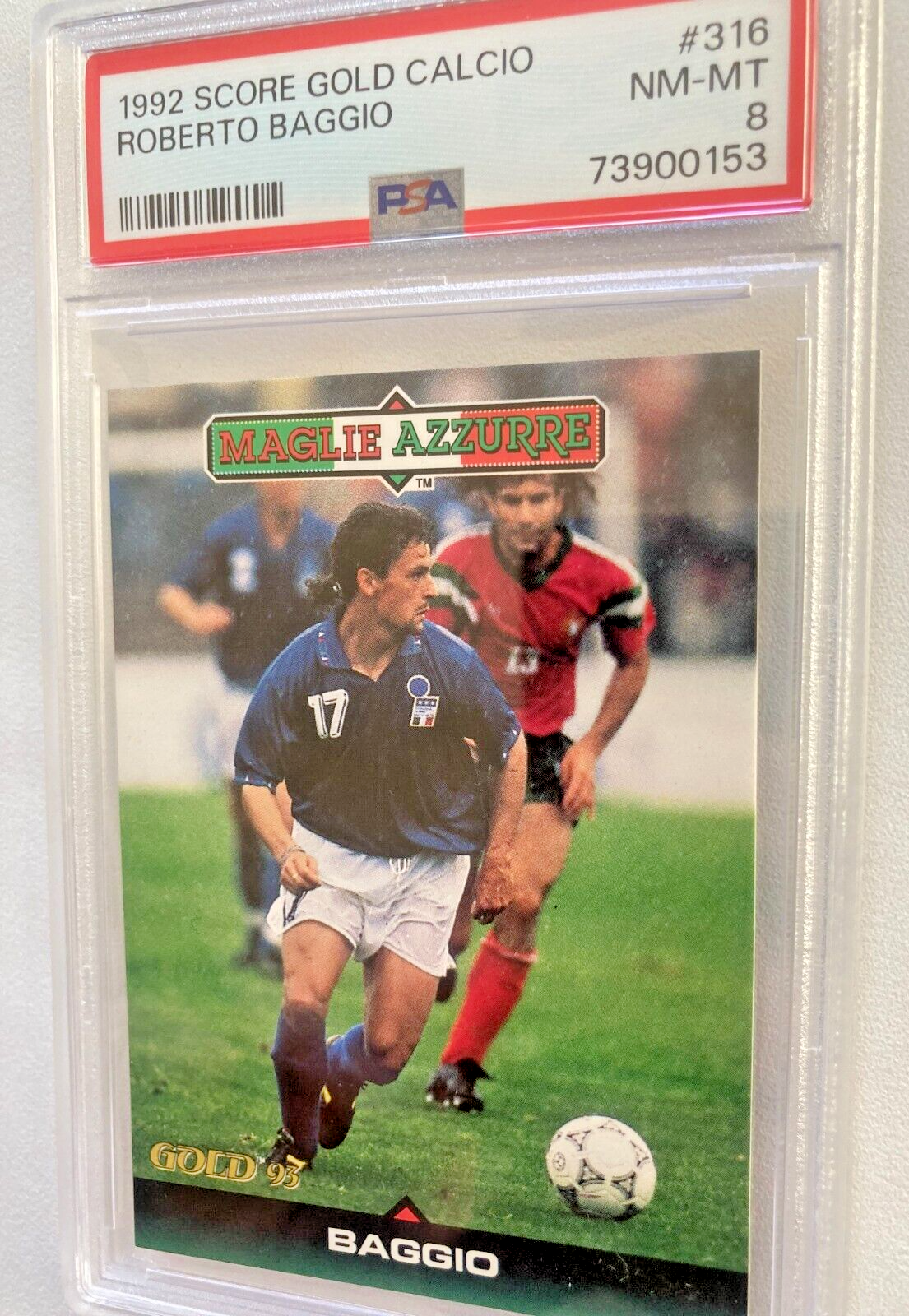 ROBERTO BAGGIO 2500枚限定カード Roberto BAGGIO CARDS PANINI