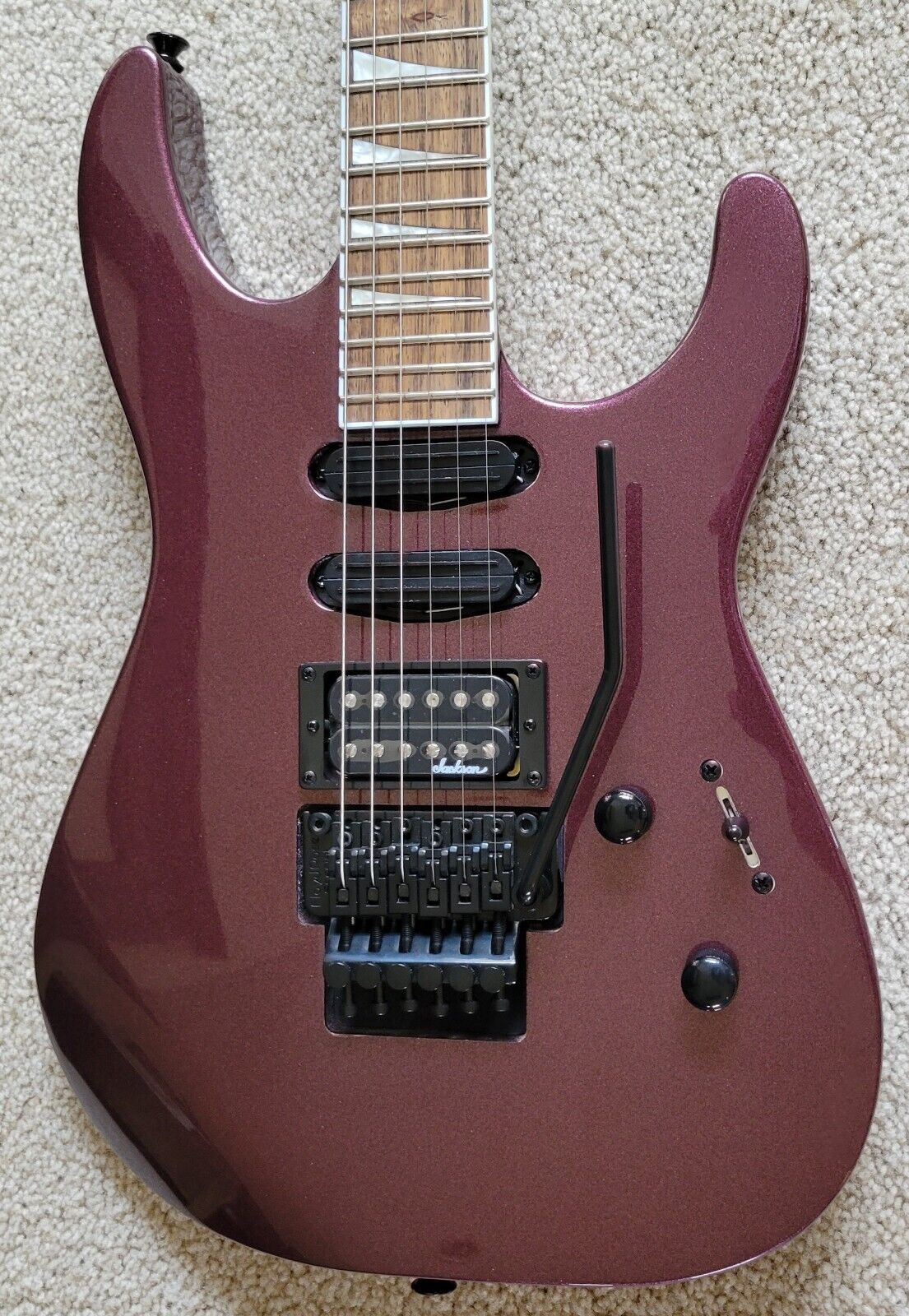 Jackson X Series Soloist SL3X DX Electric Guitar, Oxblood Jackson X Series Soloist SL3X DX Electric Guitar, Oxblood