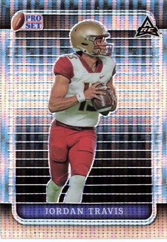 2023 Leaf Pro Set Metal Jordan Travis #58