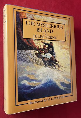 Jules VERNE / The Mysterious Island Illustrated by N.C Wyeth 1st