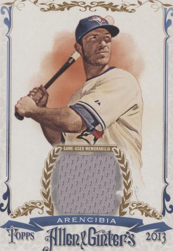 2013 Topps Allen & Ginter's - J.P. Arencibia #AGFR-JPA