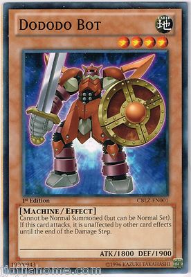 CBLZ EN001 1ST ED 3X DODODO BOT COMMON CARDS