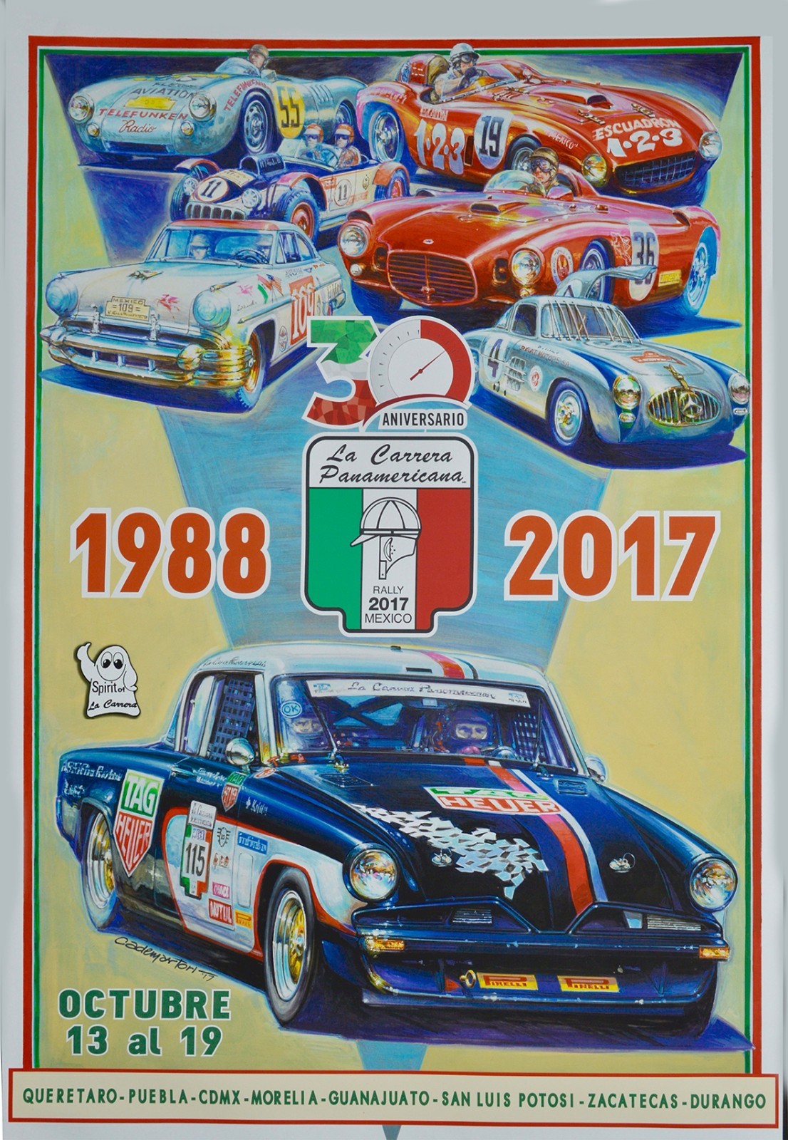 洋書 CARRERA PANAMERICANA The Carrera Panamericana 'Mexico' (Racing Series): Clarke