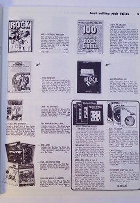 1976 Big3 Catalog Standard Music Publications