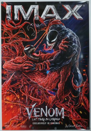 Venom Let There Be Carnage  - original DS movie poster 27x40 - INTL IMAX