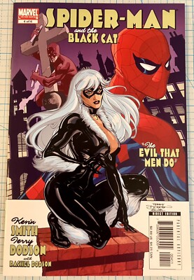 Spider-Man/Black Cat: The Evil That Men Do #4 NM Terry Dodson Cover 2006 Marvel