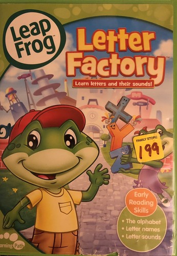 Letter Factory　Leap Frog DVD CHILDREN'S DVD LOT ~ LeapFrog: Letter Factory ~ LeapFrog